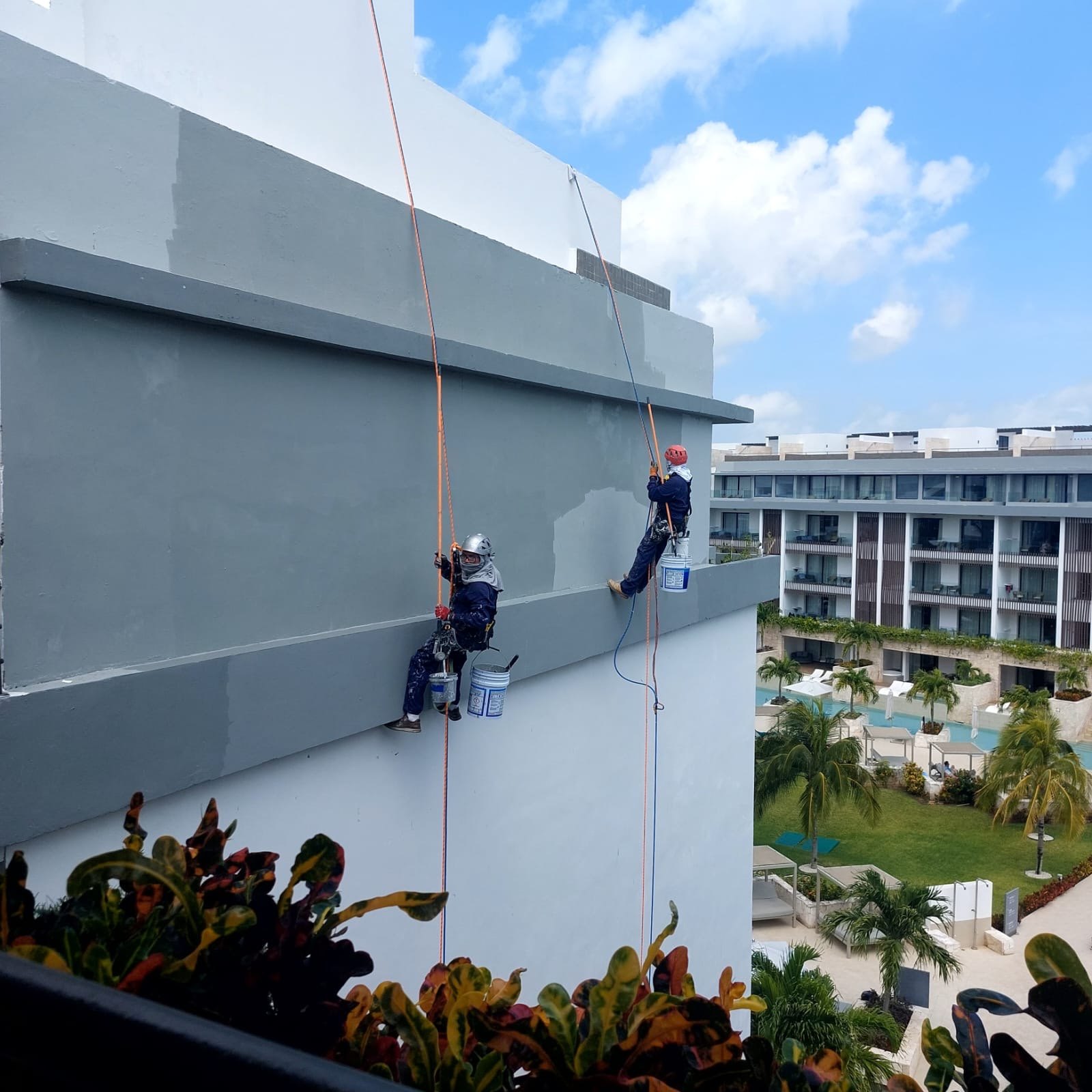 Pintura en alturas - HDS Servicios Integrales